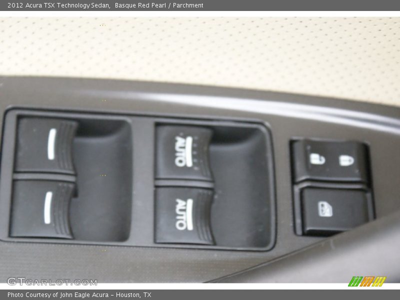 Basque Red Pearl / Parchment 2012 Acura TSX Technology Sedan