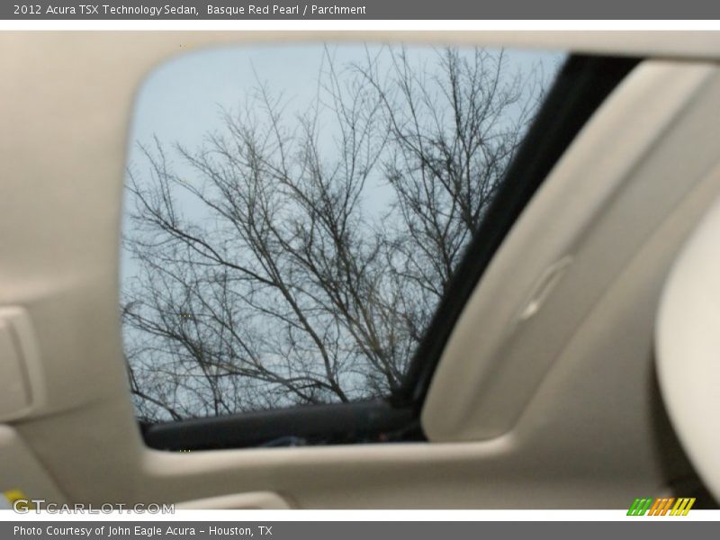 Basque Red Pearl / Parchment 2012 Acura TSX Technology Sedan