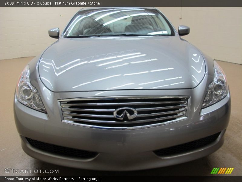 Platinum Graphite / Stone 2009 Infiniti G 37 x Coupe