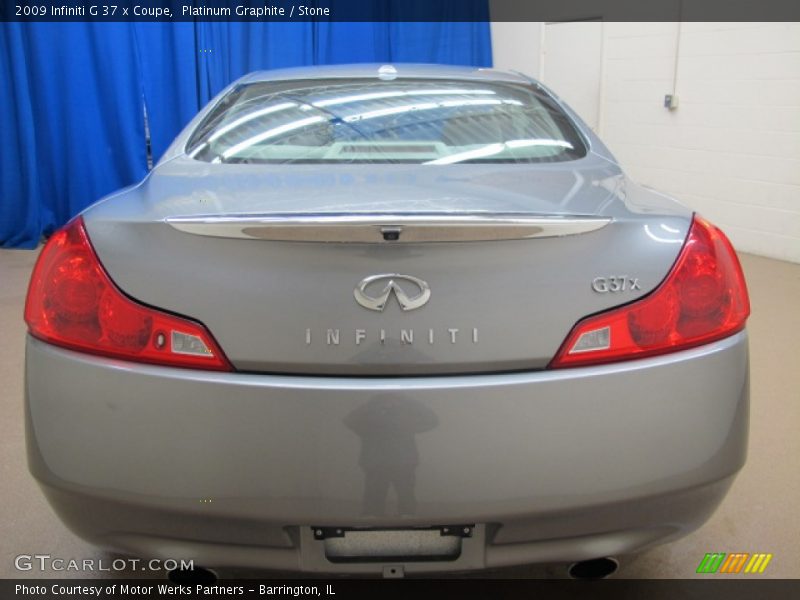 Platinum Graphite / Stone 2009 Infiniti G 37 x Coupe