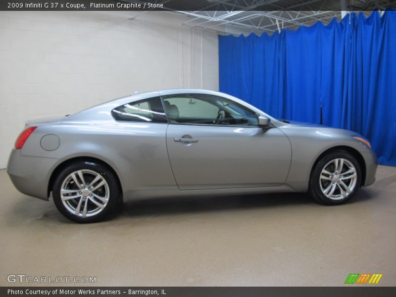 Platinum Graphite / Stone 2009 Infiniti G 37 x Coupe