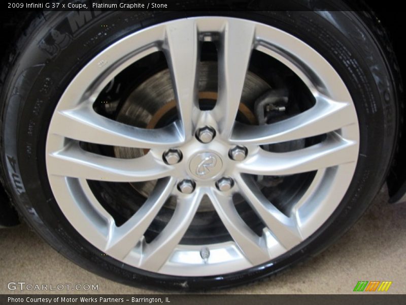 Platinum Graphite / Stone 2009 Infiniti G 37 x Coupe