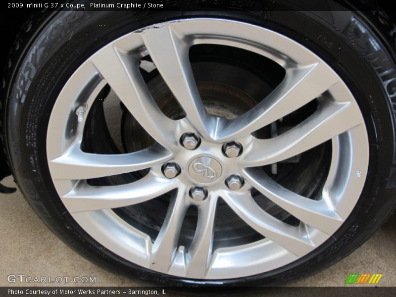 Platinum Graphite / Stone 2009 Infiniti G 37 x Coupe