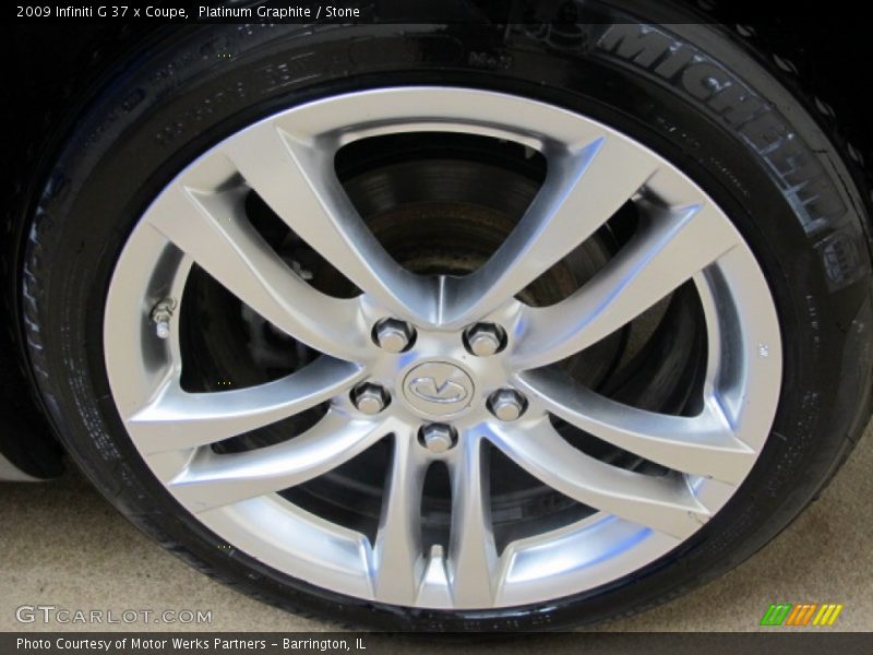 Platinum Graphite / Stone 2009 Infiniti G 37 x Coupe