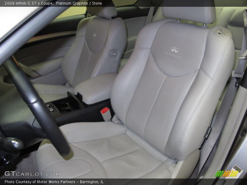 Platinum Graphite / Stone 2009 Infiniti G 37 x Coupe