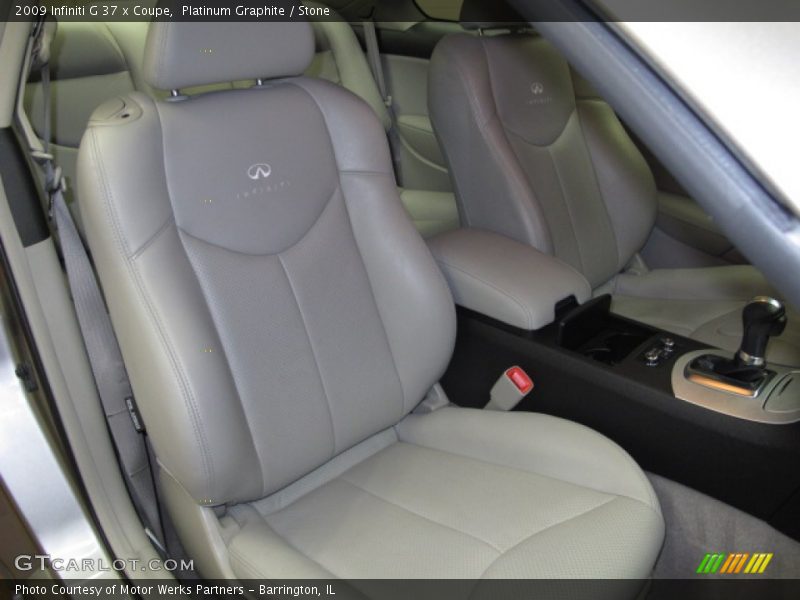 Platinum Graphite / Stone 2009 Infiniti G 37 x Coupe