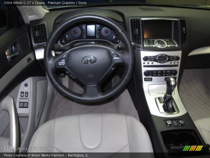 Platinum Graphite / Stone 2009 Infiniti G 37 x Coupe
