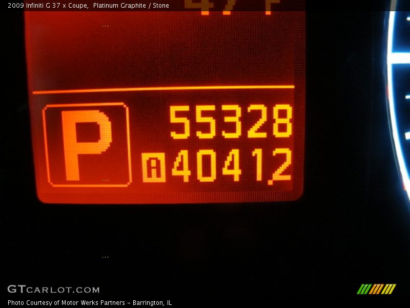 Platinum Graphite / Stone 2009 Infiniti G 37 x Coupe