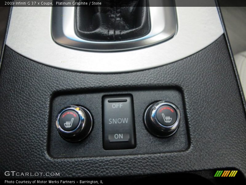 Platinum Graphite / Stone 2009 Infiniti G 37 x Coupe