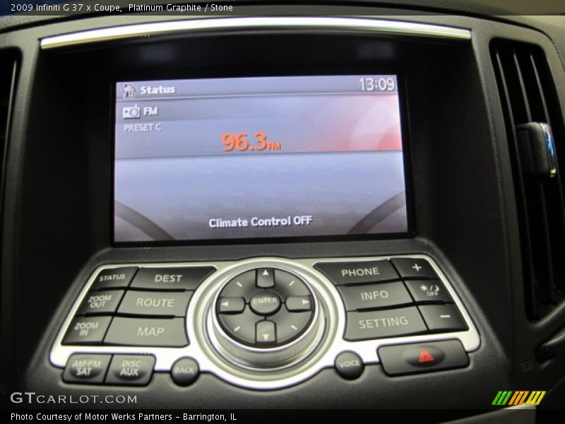 Platinum Graphite / Stone 2009 Infiniti G 37 x Coupe