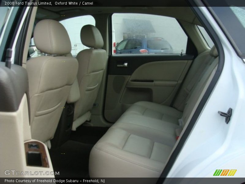 Oxford White / Camel 2008 Ford Taurus Limited