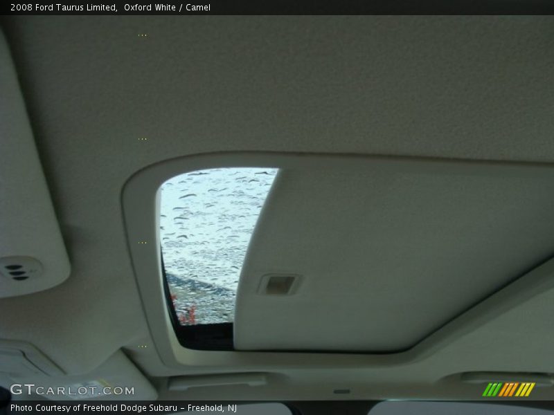 Oxford White / Camel 2008 Ford Taurus Limited