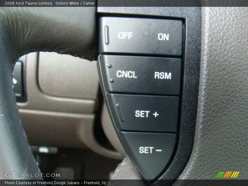 Oxford White / Camel 2008 Ford Taurus Limited