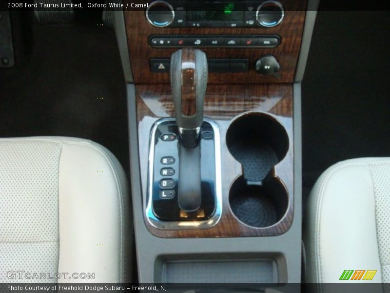 Oxford White / Camel 2008 Ford Taurus Limited