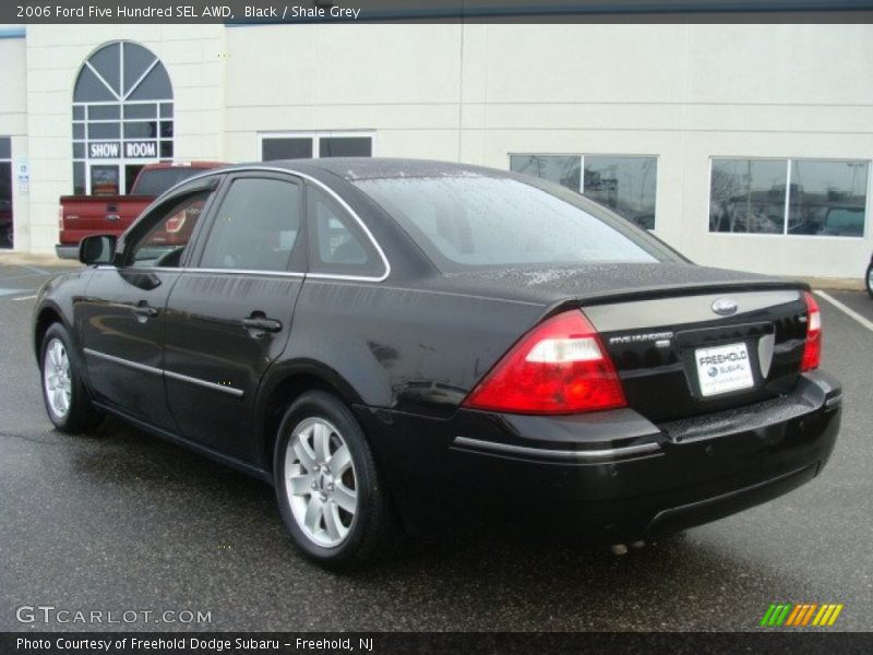 Black / Shale Grey 2006 Ford Five Hundred SEL AWD