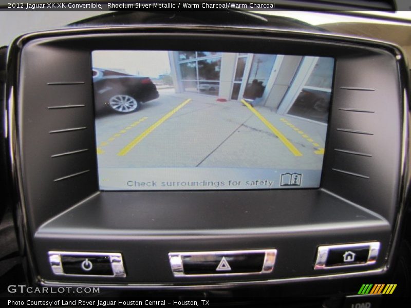 Rhodium Silver Metallic / Warm Charcoal/Warm Charcoal 2012 Jaguar XK XK Convertible