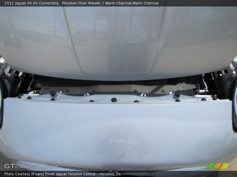 Rhodium Silver Metallic / Warm Charcoal/Warm Charcoal 2012 Jaguar XK XK Convertible