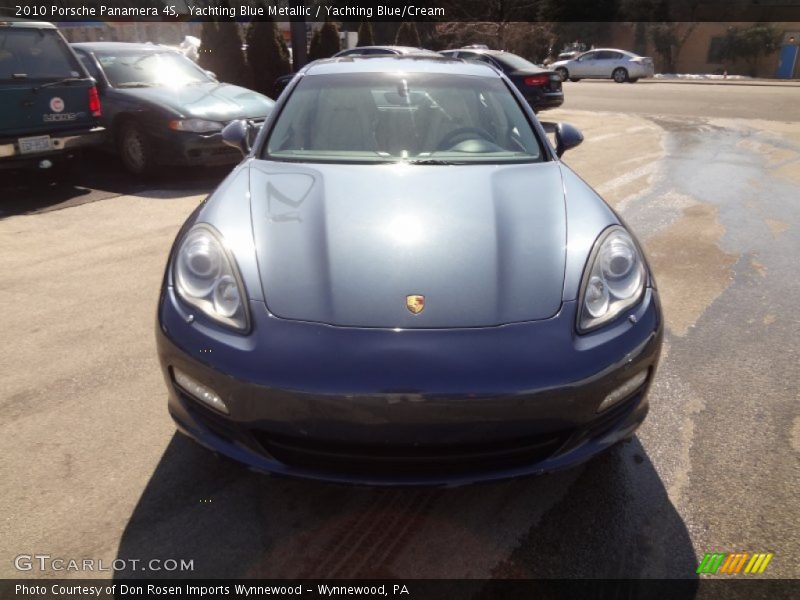 Yachting Blue Metallic / Yachting Blue/Cream 2010 Porsche Panamera 4S