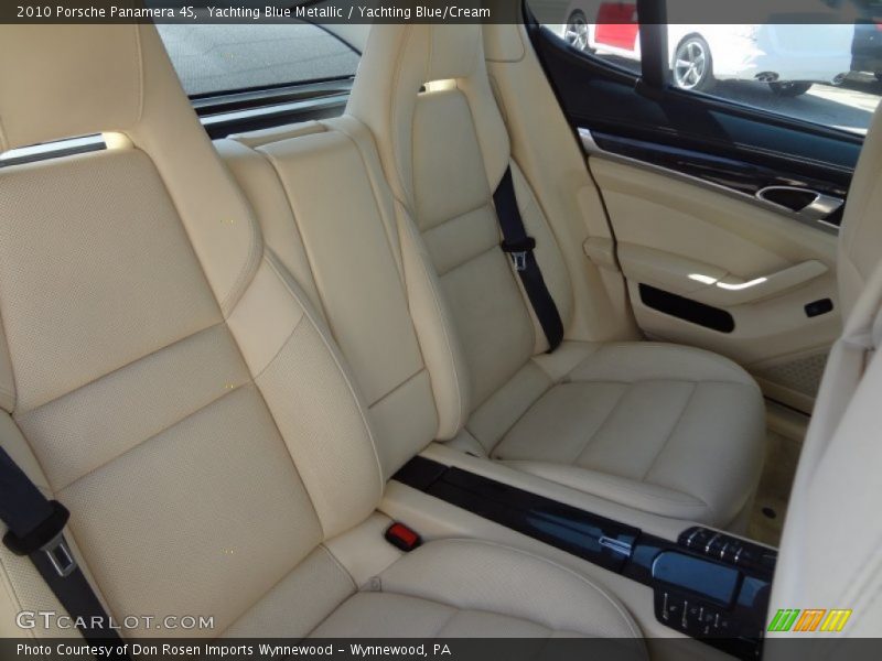 Yachting Blue Metallic / Yachting Blue/Cream 2010 Porsche Panamera 4S