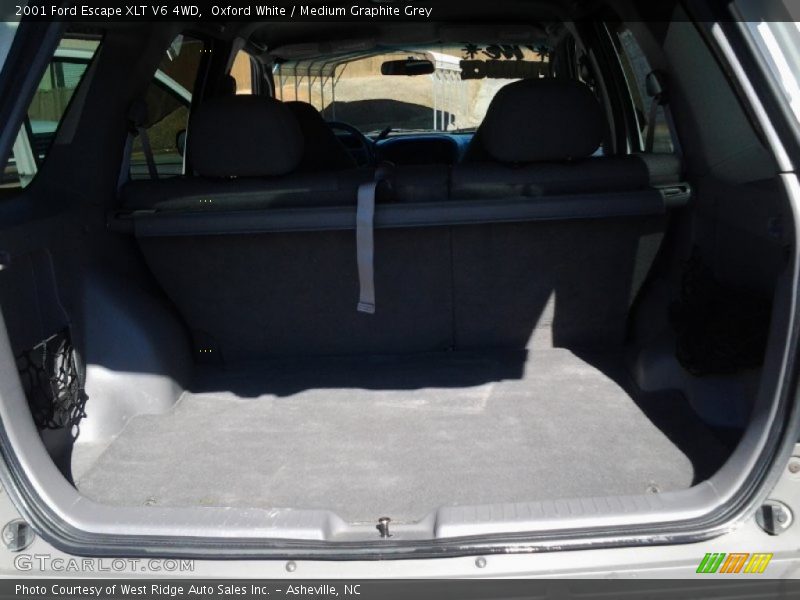 Oxford White / Medium Graphite Grey 2001 Ford Escape XLT V6 4WD