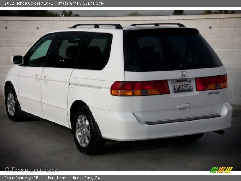 Taffeta White / Quartz Gray 2002 Honda Odyssey EX-L