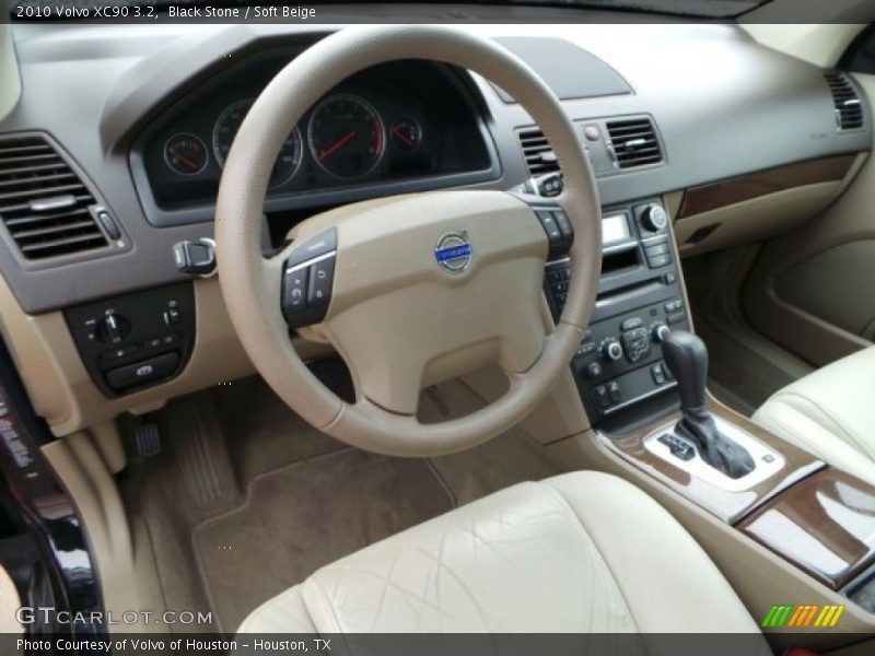 Black Stone / Soft Beige 2010 Volvo XC90 3.2