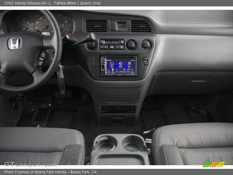 Taffeta White / Quartz Gray 2002 Honda Odyssey EX-L