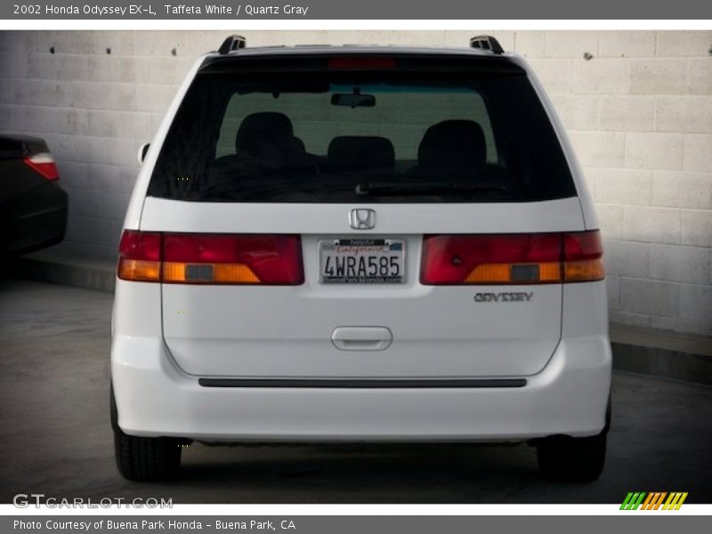 Taffeta White / Quartz Gray 2002 Honda Odyssey EX-L