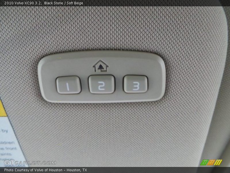 Black Stone / Soft Beige 2010 Volvo XC90 3.2