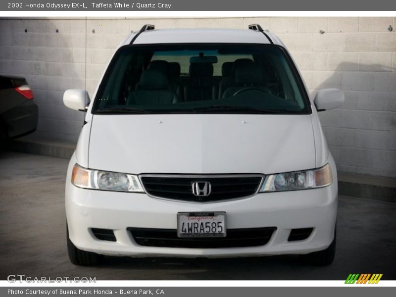 Taffeta White / Quartz Gray 2002 Honda Odyssey EX-L