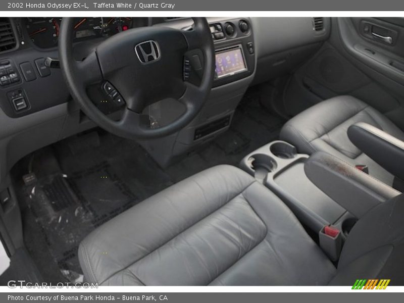 Taffeta White / Quartz Gray 2002 Honda Odyssey EX-L