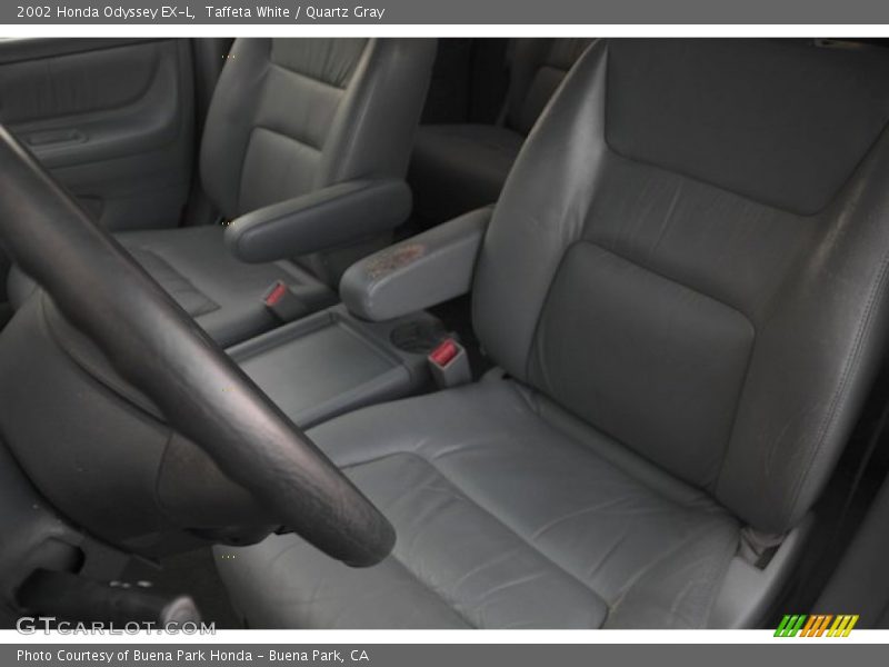 Taffeta White / Quartz Gray 2002 Honda Odyssey EX-L