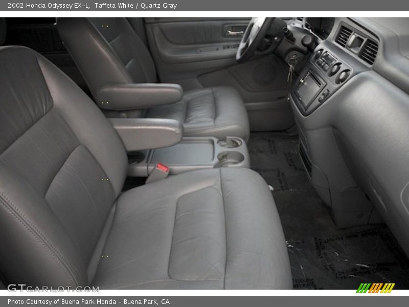 Taffeta White / Quartz Gray 2002 Honda Odyssey EX-L