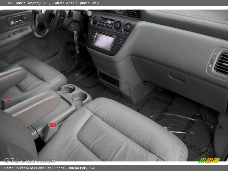 Taffeta White / Quartz Gray 2002 Honda Odyssey EX-L
