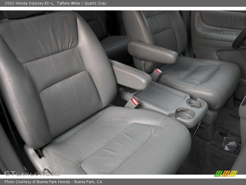 Taffeta White / Quartz Gray 2002 Honda Odyssey EX-L