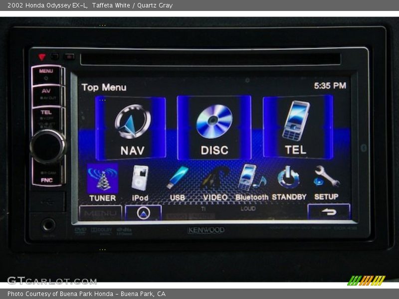 Taffeta White / Quartz Gray 2002 Honda Odyssey EX-L