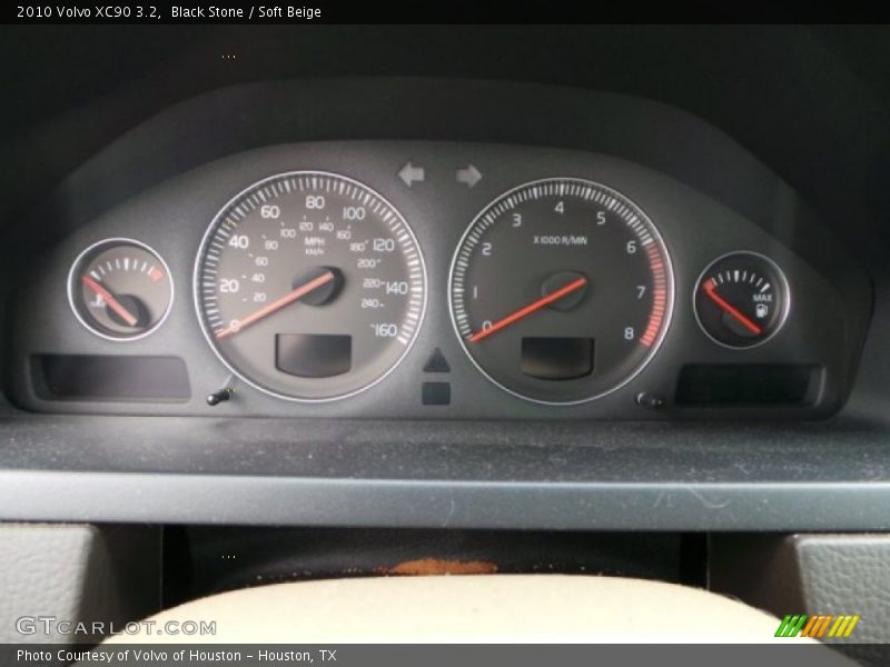 Black Stone / Soft Beige 2010 Volvo XC90 3.2