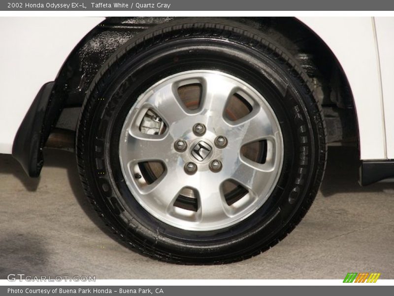 Taffeta White / Quartz Gray 2002 Honda Odyssey EX-L