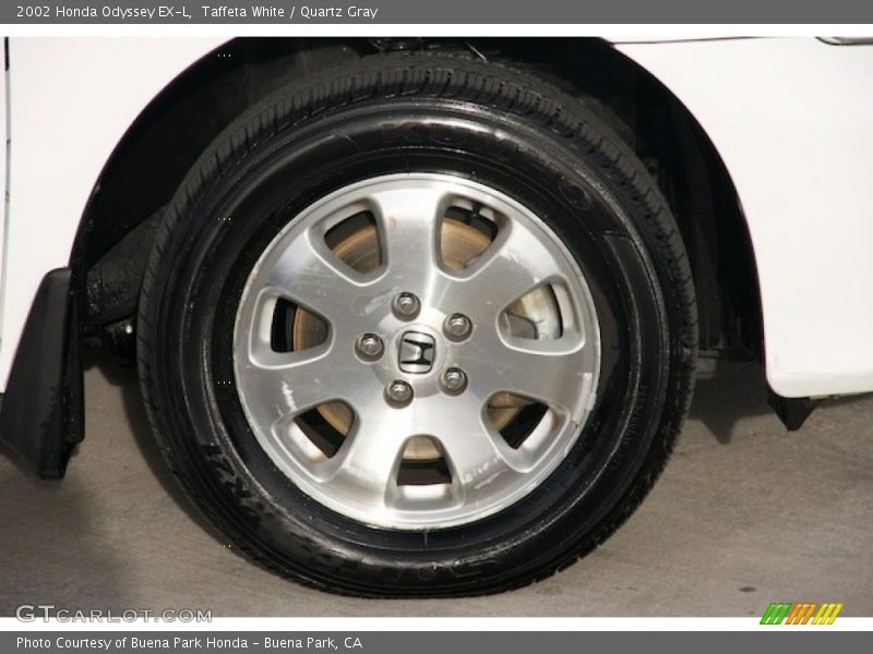 Taffeta White / Quartz Gray 2002 Honda Odyssey EX-L