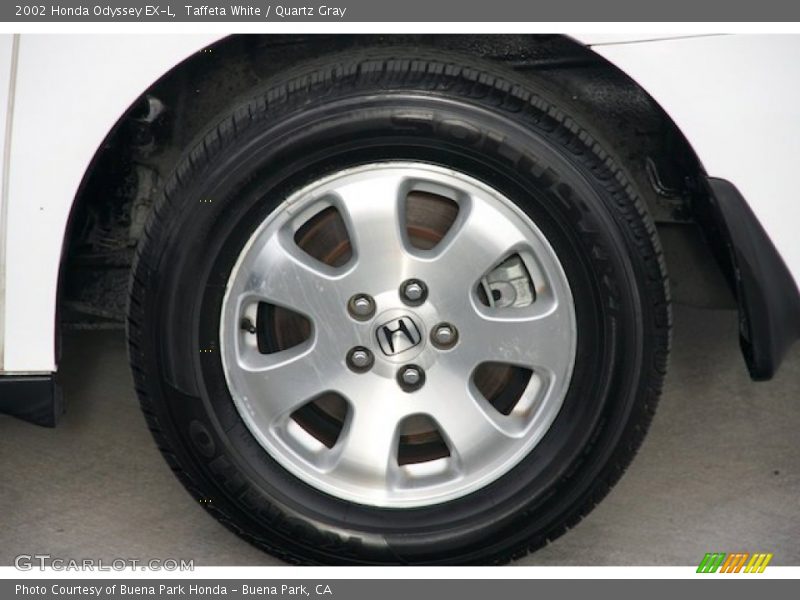 Taffeta White / Quartz Gray 2002 Honda Odyssey EX-L