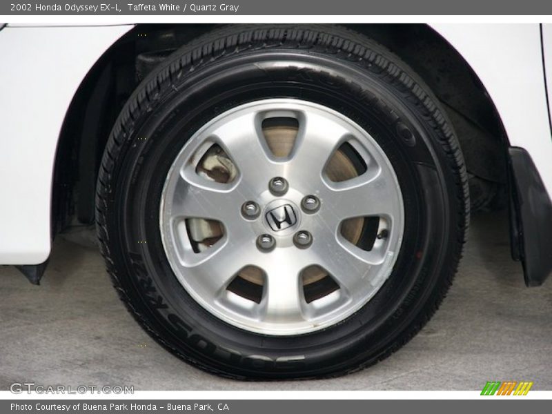 Taffeta White / Quartz Gray 2002 Honda Odyssey EX-L