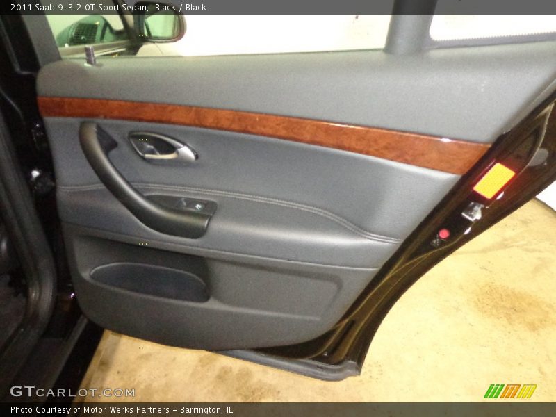 Black / Black 2011 Saab 9-3 2.0T Sport Sedan