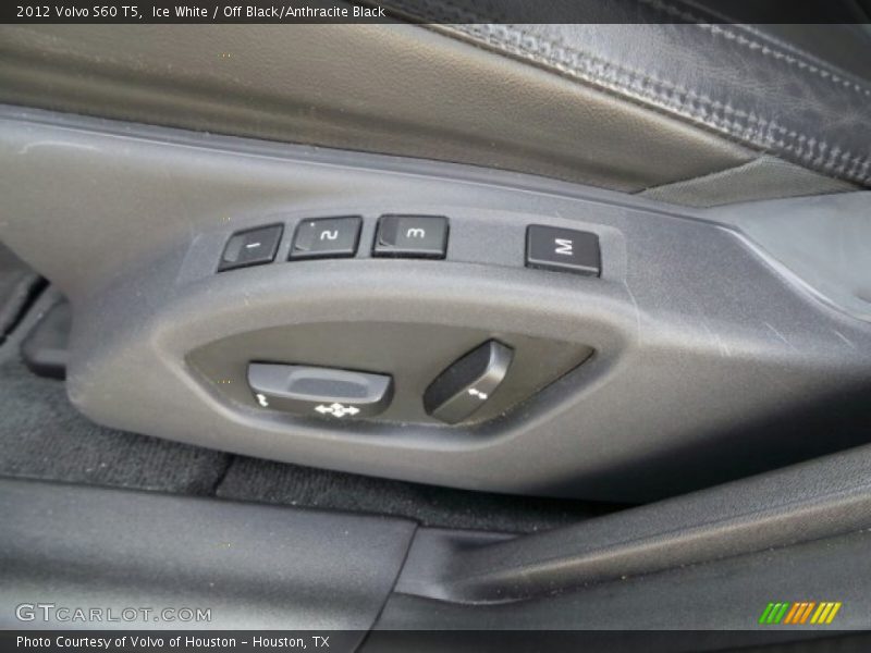 Ice White / Off Black/Anthracite Black 2012 Volvo S60 T5