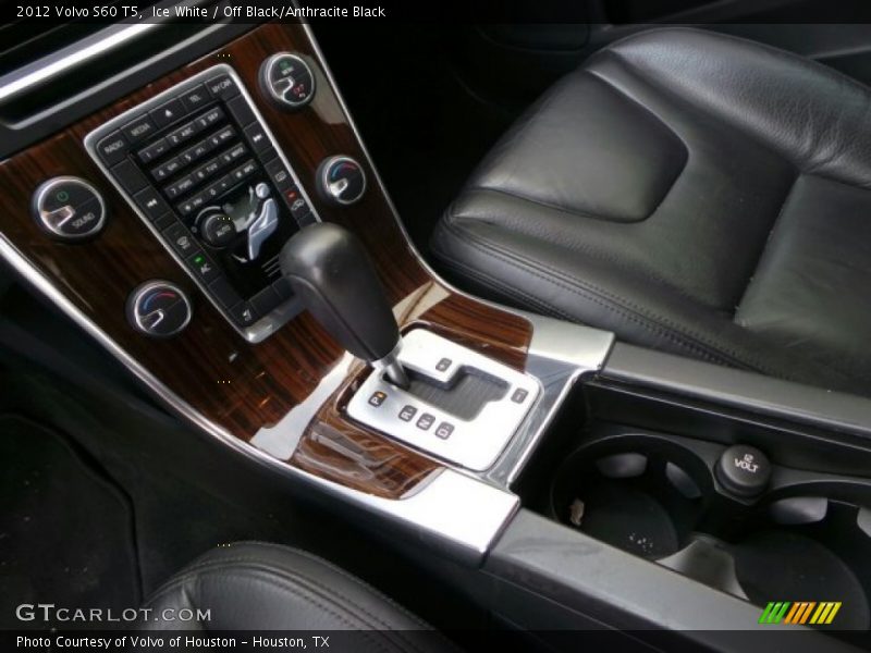 Ice White / Off Black/Anthracite Black 2012 Volvo S60 T5