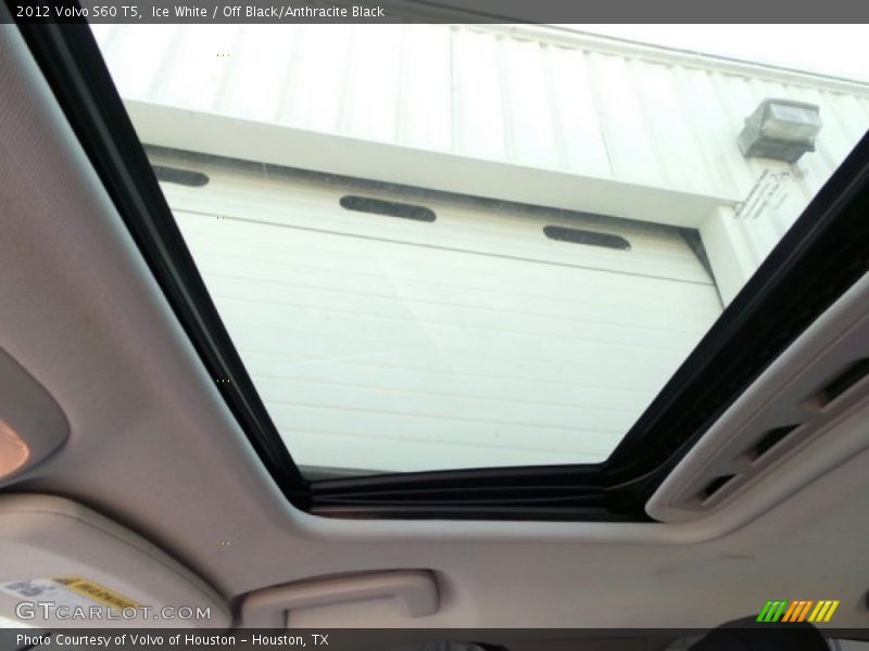 Ice White / Off Black/Anthracite Black 2012 Volvo S60 T5