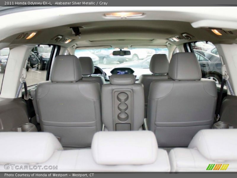 Alabaster Silver Metallic / Gray 2011 Honda Odyssey EX-L