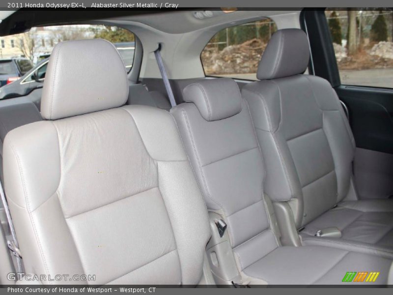 Alabaster Silver Metallic / Gray 2011 Honda Odyssey EX-L