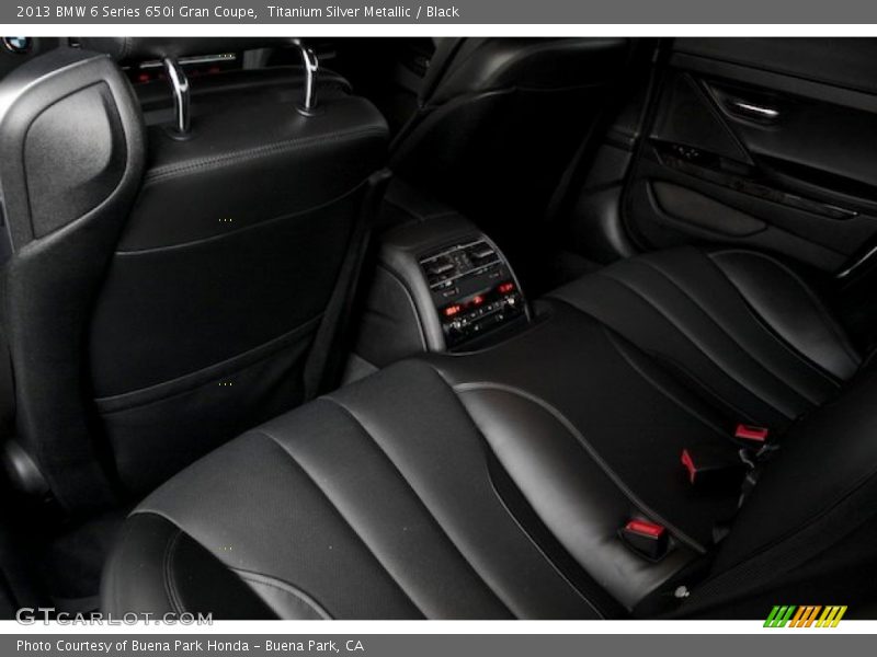 Titanium Silver Metallic / Black 2013 BMW 6 Series 650i Gran Coupe