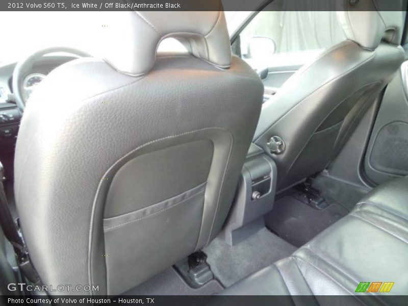 Ice White / Off Black/Anthracite Black 2012 Volvo S60 T5