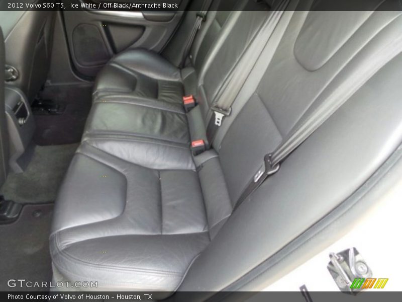 Ice White / Off Black/Anthracite Black 2012 Volvo S60 T5